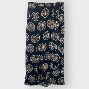 Joie Womens Faux Wrap Maxi Skirt | XS | Pleated Pull On | Boho Secretary